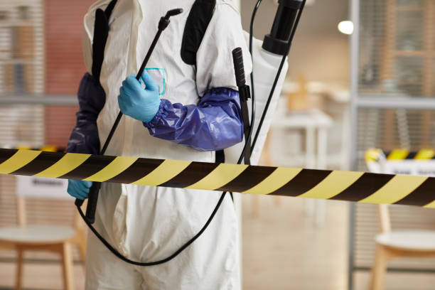 Professional Blood Cleanup technician working in Englishtown, NJ